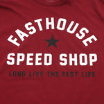 FAST LIFE TEE CARDINAL