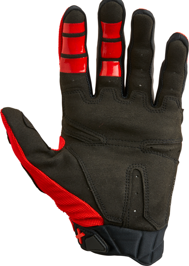 FOX RACING BOMBER GLOVE FLO RED