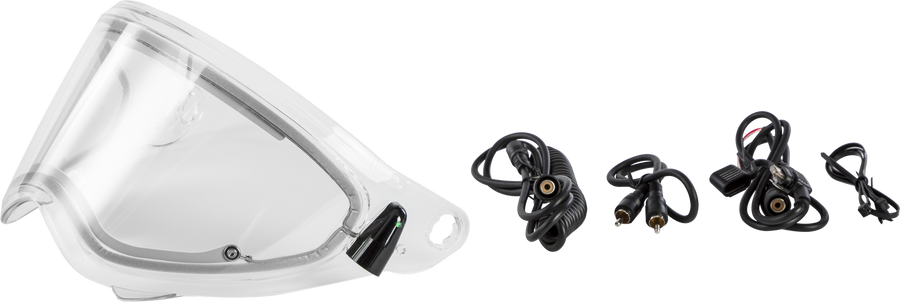 TREKKER HELMET ELECTRIC SHIELD CLEAR W/CORD KIT | F73-88550