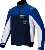 LITE-DURA SOFTSHELL JACKET NAVY/BRIGHT BLUE/WHITE SM