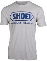 SHOEI CORP LOGO TEE GY/BL