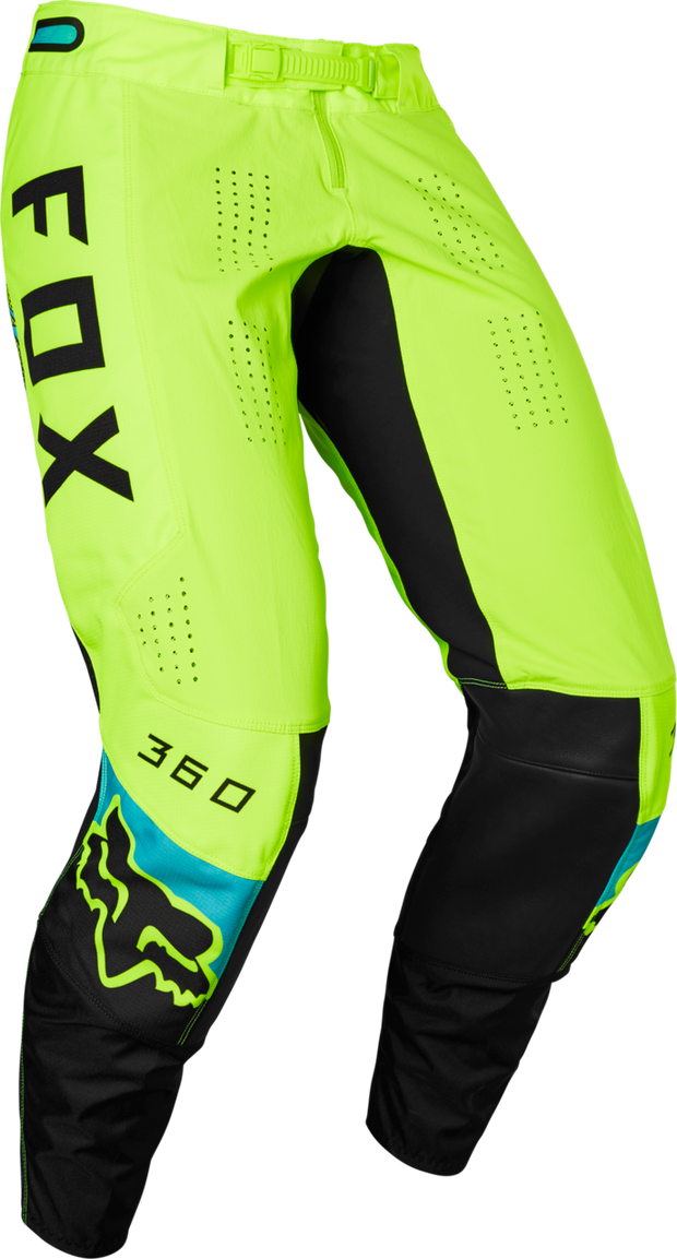FOX RACING 360 DIER PANT FLO YLW