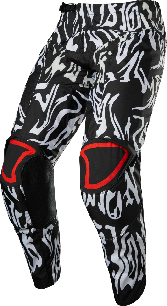 FOX RACING 180 PERIL PANT BLK/RD