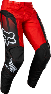 FOX RACING 180 HONDA PANT BLK/RD