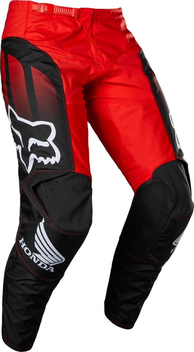 FOX RACING 180 HONDA PANT BLK/RD