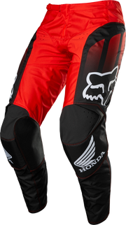 FOX RACING 180 HONDA PANT BLK/RD