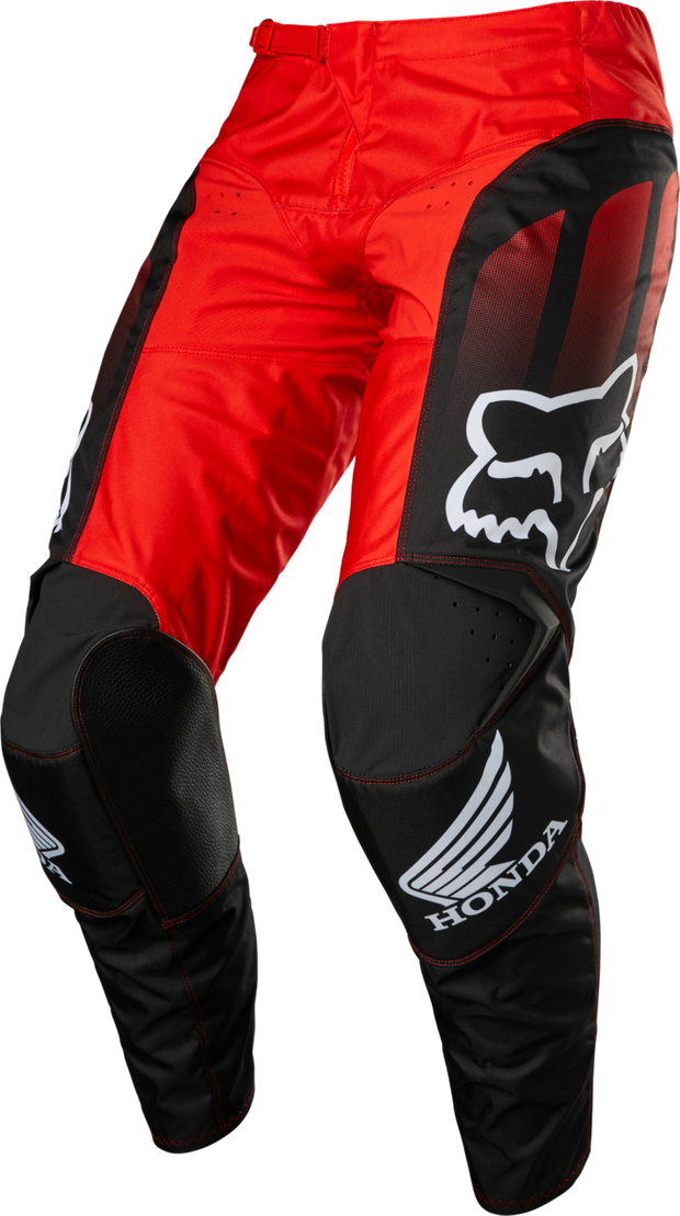 FOX RACING 180 HONDA PANT BLK/RD