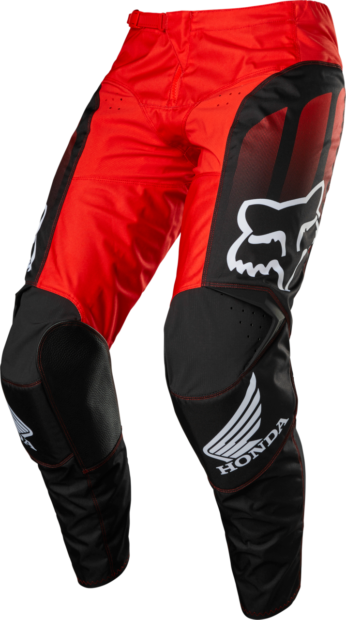 FOX RACING 180 HONDA PANT BLK/RD