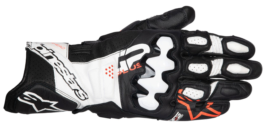GP+ R V3 GLV BK/WT/RD FL
