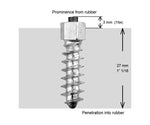 1 1/8"-30MM STD SCREW STUDS QTY 200 | ST-30200