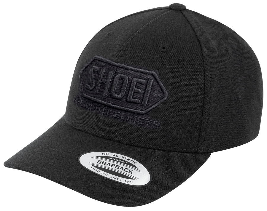 SHOEI CORP CURVED BILL BK/BK