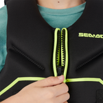 Sea-Doo Unisex Junior Freedom PFD/Life Jacket (55-88 lbs) - Black