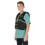 Sea-Doo Unisex Junior Freedom PFD/Life Jacket (55-88 lbs) - Black