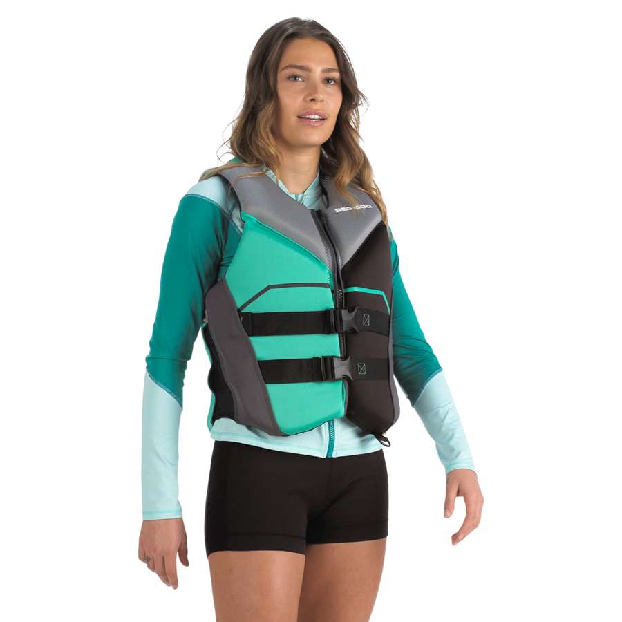 Sea-Doo Unisex Freedom PFD/Life Jacket - Teal