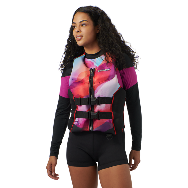 Sea-Doo Unisex Airflow Sunset Edition PFD/Life Jacket - Lava Red