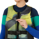 Sea-Doo Unisex Airflow Sunset Edition PFD/Life Jacket - Hi-Vis Yellow