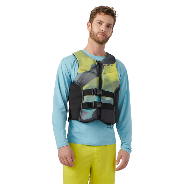 Sea-Doo Unisex Airflow Sunset Edition PFD/Life Jacket - Hi-Vis Yellow