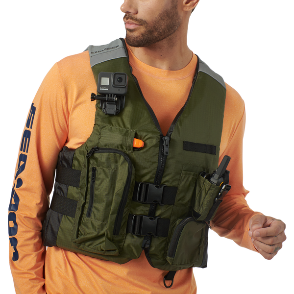 Sea-Doo Unisex Explorer PFD/Life Jacket - Green