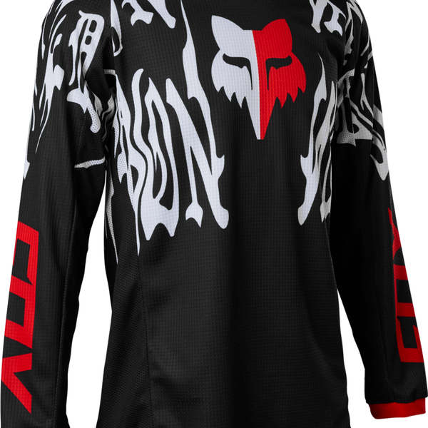YTH 180 PERIL JERSEY [BLK/RD]