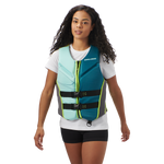 Sea-Doo Unisex Freedom Stream PFD/Life Jacket - Turquoise