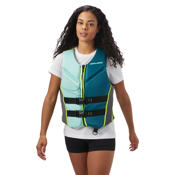 Sea-Doo Unisex Freedom Stream PFD/Life Jacket - Turquoise