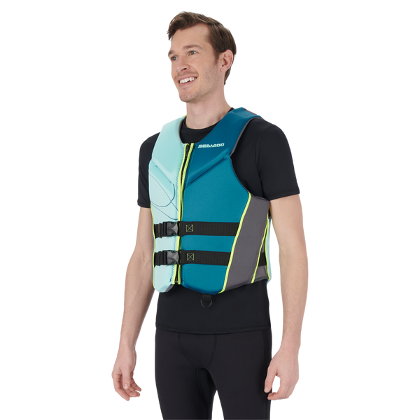 Sea-Doo Unisex Freedom Stream PFD/Life Jacket - Turquoise