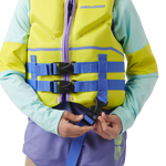 Sea-Doo Unisex Kids' Freedom PFD/Life Jacket (33-55 lbs) - Hi-Vis Yellow