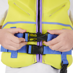 Sea-Doo Unisex Kids' Freedom PFD/Life Jacket (33-55 lbs) - Hi-Vis Yellow