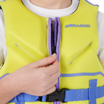 Sea-Doo Unisex Kids' Freedom PFD/Life Jacket (33-55 lbs) - Hi-Vis Yellow