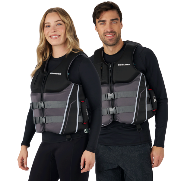 Sea-Doo Unisex Wave Grip PFD/Life Jacket - Black