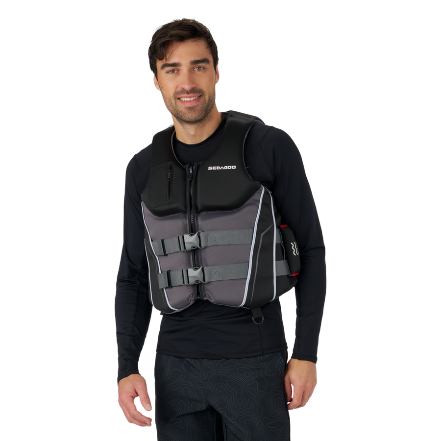 Sea-Doo Unisex Wave Grip PFD/Life Jacket - Black