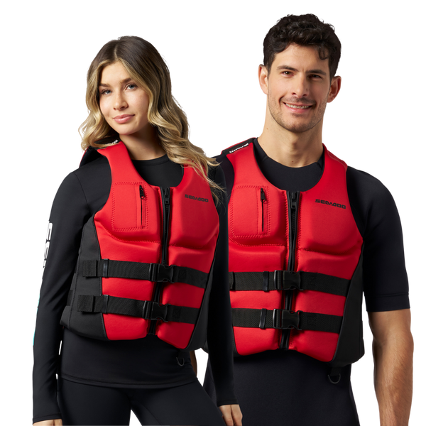 Sea-Doo Unisex Wave PFD/Life Jacket - Red