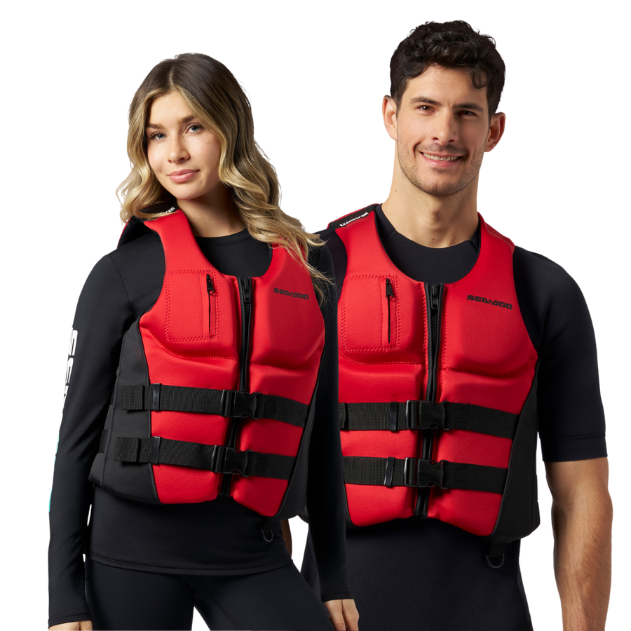 Sea-Doo Unisex Wave PFD/Life Jacket - Red