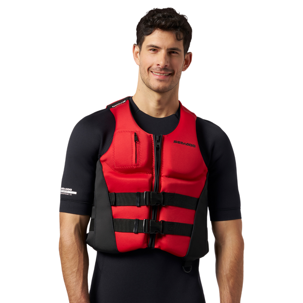 Sea-Doo Unisex Wave PFD/Life Jacket - Red