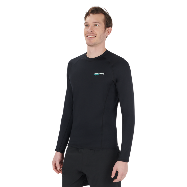 Sea-Doo Men's Printed Artwork Long Sleeve Rashguard Performance