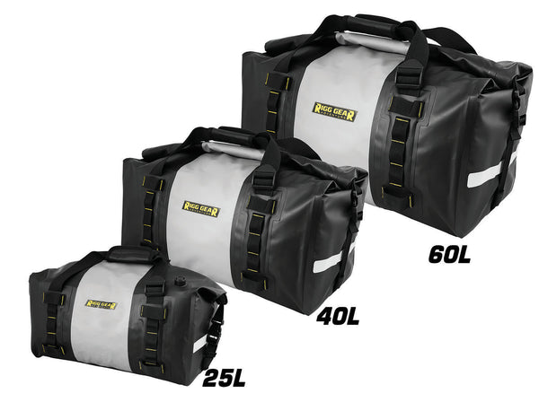 HURRICANE WATERPROOF DUFFLEBAG 60L BLACK/GREY | SE-4060
