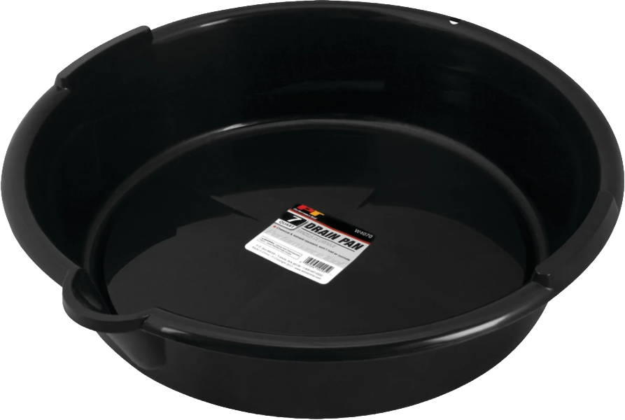 7 QT. PLASTIC DRAIN PAN