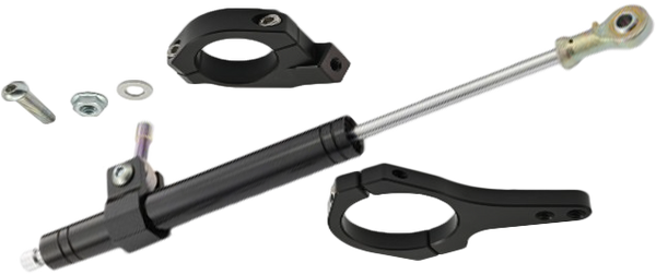 STEERING DAMPER KIT BLACK 20-25 FXLRS