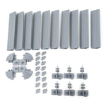Multi-surface Switch Modular Deck for Switch Pontoon