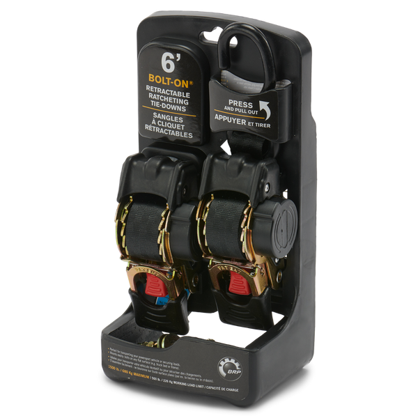 Can-Am Bolt-On Retractable Ratcheting Tie-Downs