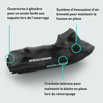 Cover - RXT, RXT-X, GTX and Wake Pro models with Touring Windshield