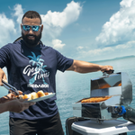 BBQ Table with LinQ Lite for Switch Pontoon