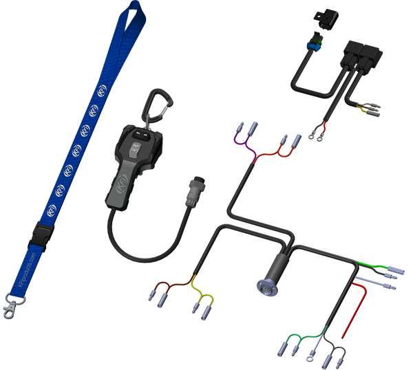 KFI Single Actuator Plow Control Hand Remote Kit