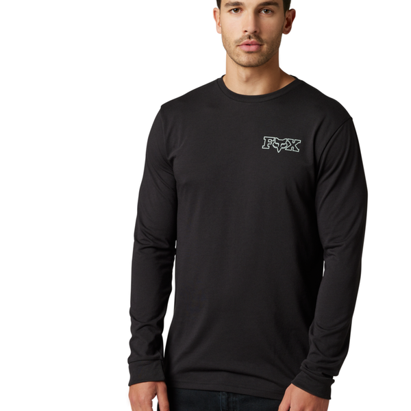OUT AND ABOUT LS TECH TEE [BLK]