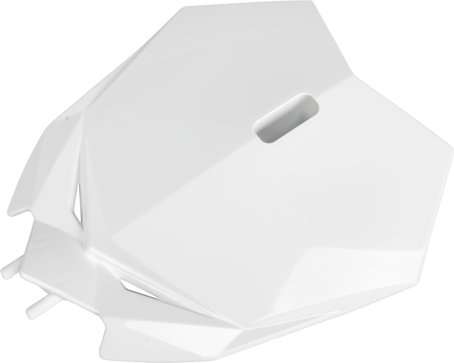 FRONT NUMBER PLATE BETA WHITE