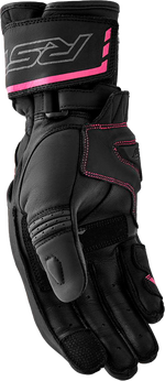 WOMENS S1 GLOVE BLACK/PINK LEATHER