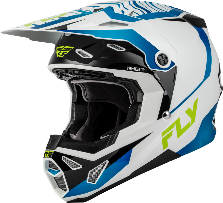 FORMULA CP CHARGE HELMET WHITE/BLUE/BLACK