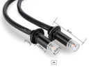 TAB TURN SIGNALS BLACK W/CLEAR LENS | 21749N