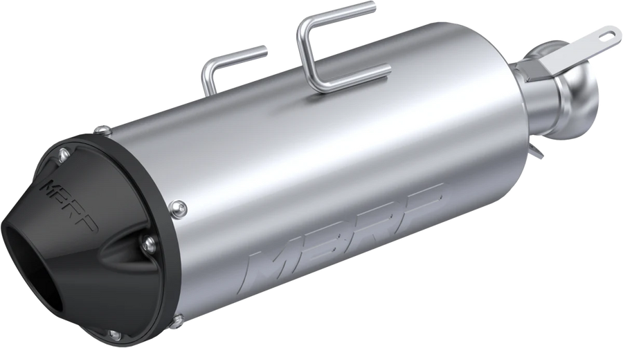 SINGLE SLIP-ON SYSTEM W/ 5" PERFORMANCE MUFFLER BLK TIP