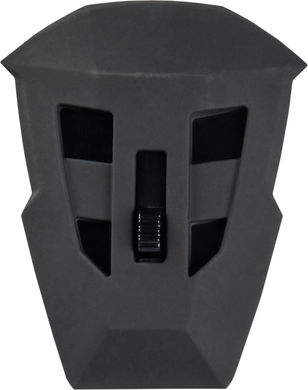 MD-74 MOUTH VENT W/SCREWS MATTE BLACK